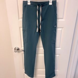 Figs scrub pants XS Caribbean blue